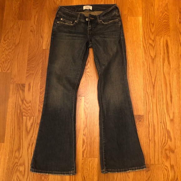 Abercrombie & Fitch Jeans Abercrombie Fitch Faded Dark Blue Low